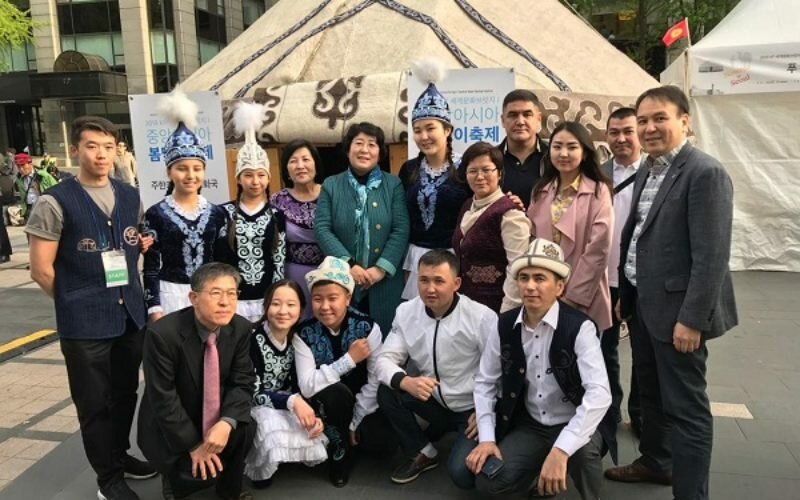 Диаспора Кыргызстана познакомила корейцев с национальной культурой